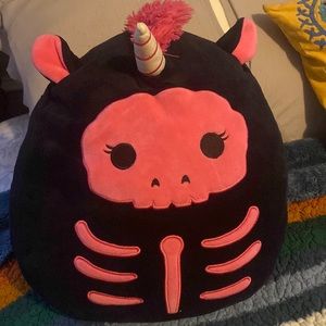 Squishmallows Sketlana (2020) the Pink Skeleton Unicorn Plush